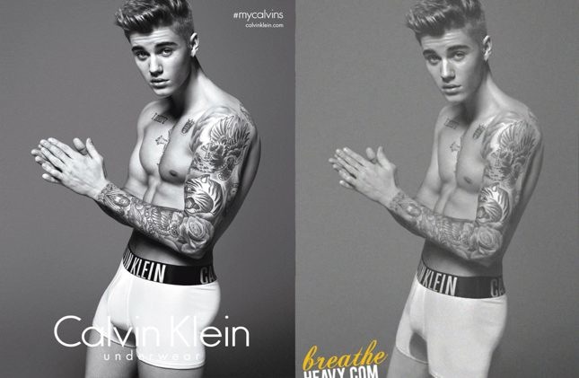 Justin Bieber per Calvin Klein, ecco il 