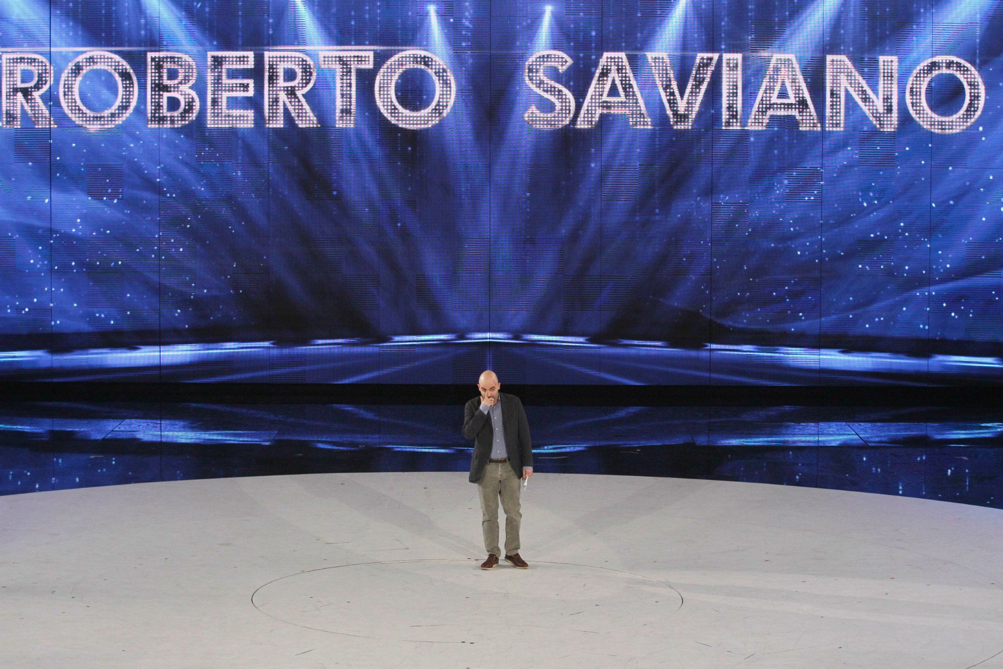 Roberto Saviano ospite Amici