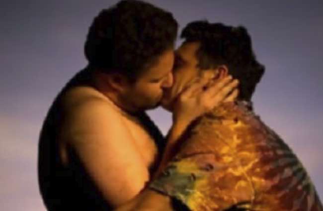 San Valentino il bacio gay di James Franco