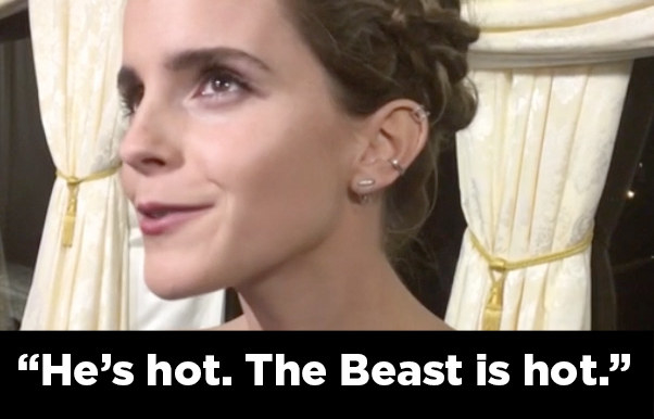 La Bella e la Bestia Emma Watson trova più eccitante la bestia che il principe