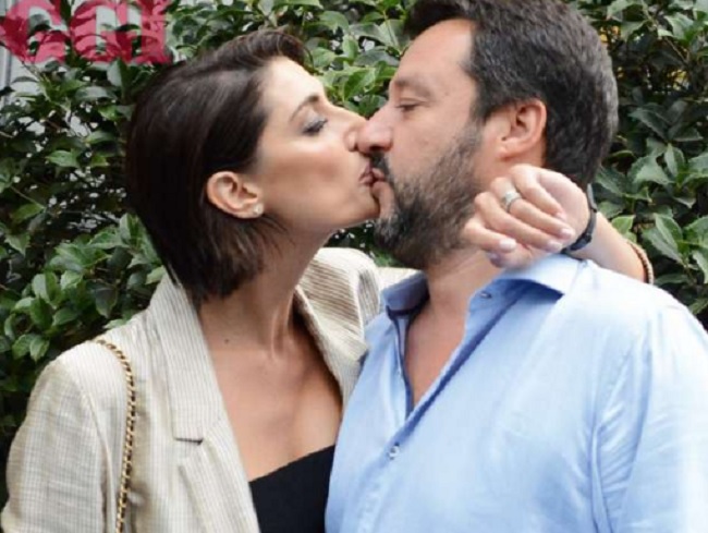 L'ultimo bacio della Isoardi a Matteo Salvini prima del tradimento