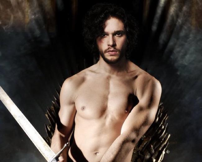 Il trono di Spade 7 finale di stagione Jon Snow è nudo