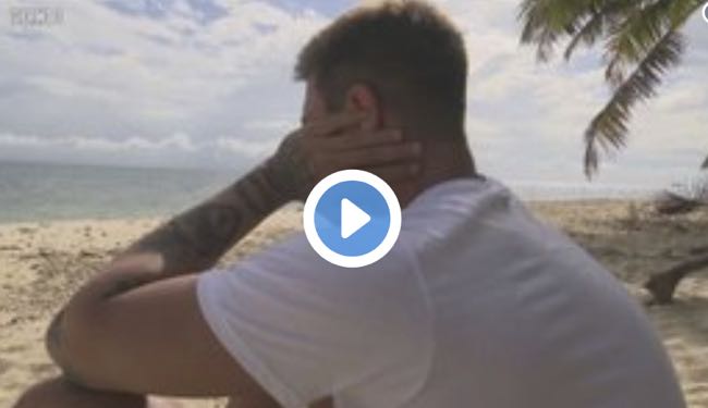 Francesco Monte video lacrime all'Isola mentre pensa a Cecilia Rodriguez