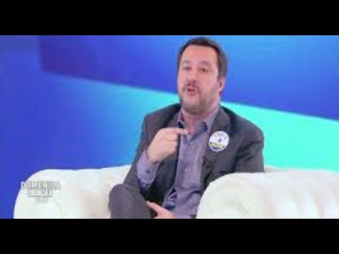 Domenica Live record ascolti per intervista a Salvini, la D'urso vince con la politica