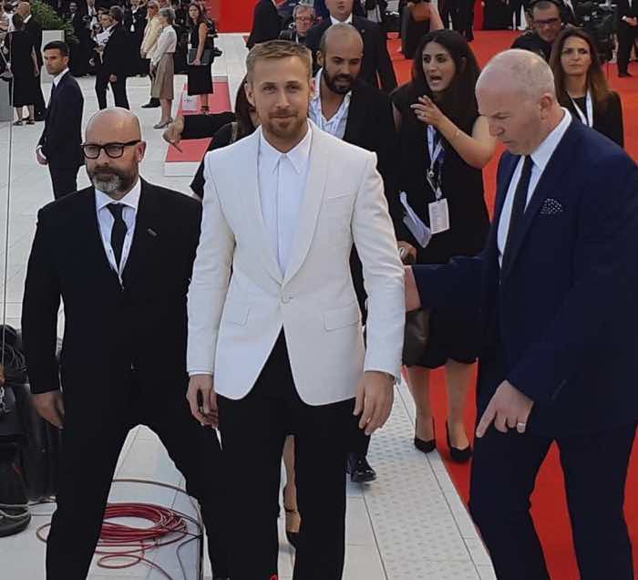 Ryan Gosling sul red carpet di First Man alla Mostra del Cinema di Venezia