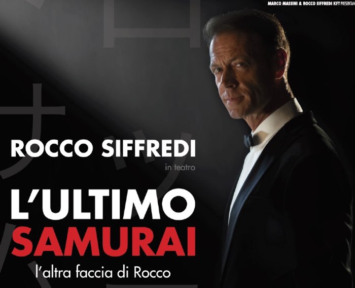Rocco Siffredi debutta a teatro con L'Ultimo Samurai, anticipazioni