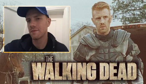 Daniel Newman di The Walking Dead spunta la punta del suo arnese
