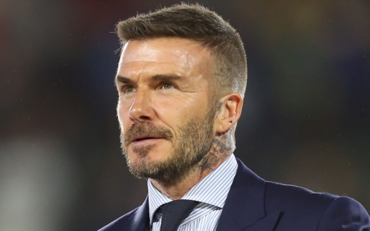 David Beckham è pelato fine di un sex symbol?