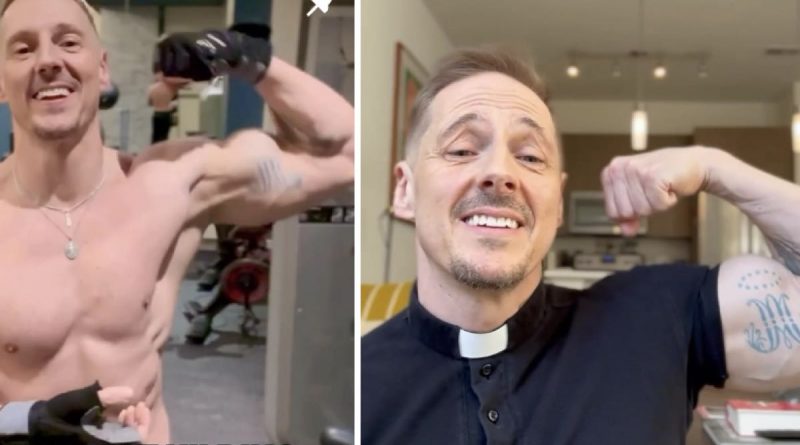 Il prete gay Bodybuilder è diventato virale su instagram con un semplice messaggio:"Sei amato"