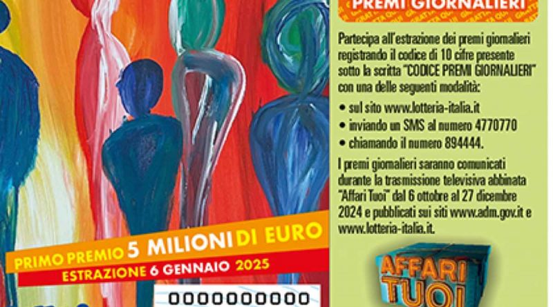 biglietti vincenti lotteria italia 2025