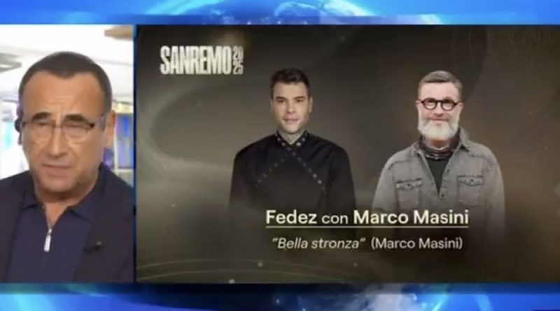 Masini e Fedez a Sanremo serata cover con "Bella Stron*a": aspettative