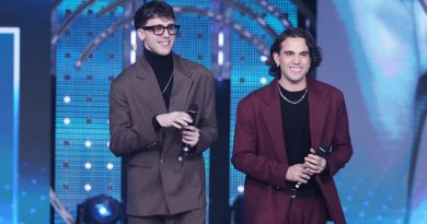 Abito stilista LDA e Aka7even Sanremo: chi li veste e look