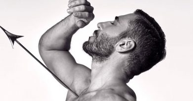 Miguel Angel Silvestre nell’ultima campagna di Giorgio Armani