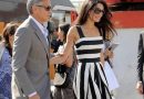 George Clooney e Amal Clooney abito e stilista a Venezia: chi li veste